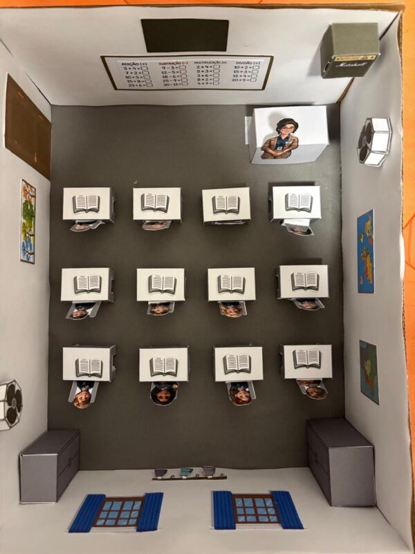 Maquete Sala de Aula