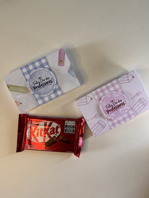 Caixa KitKat dia dos Professores